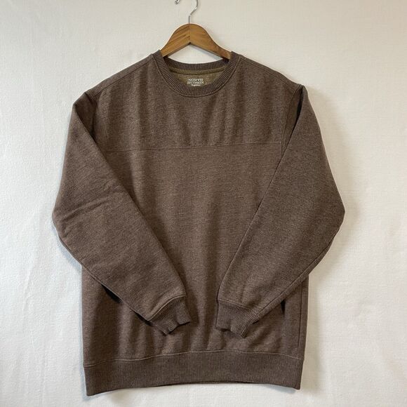 North Hudson Outfitters Men's Brown SweatShirt Sz/M - Picture 1 of 13